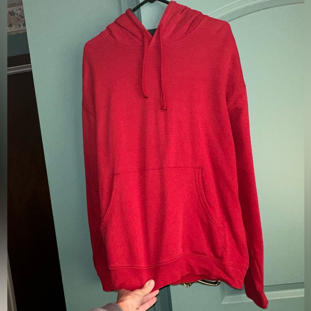 Large Red Hoodie. MUST BE BUNDLED